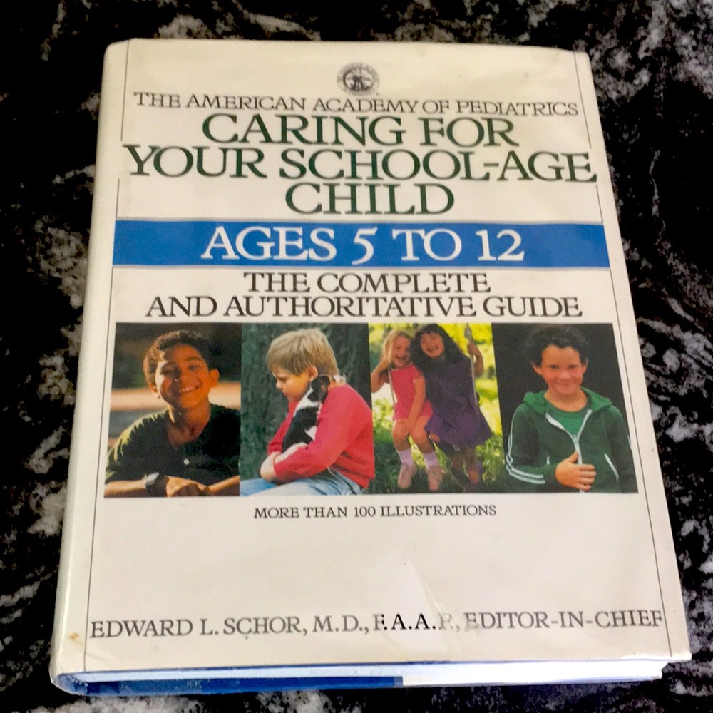 Caring for your school-age Child hardcover book